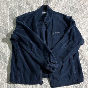 Columbia Dark Blue Fleece Jacket